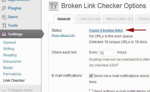 پلاگین Broken Link Checker در وردپرس