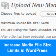 افزایش حداکثر حجم آپلود فایل در وردپرس